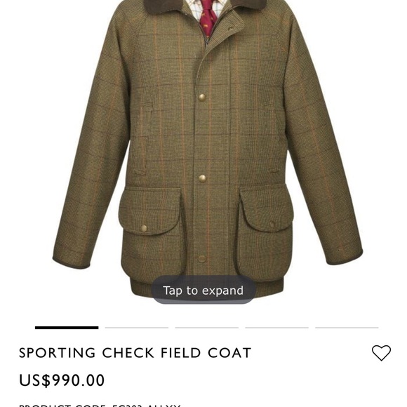 British Field Coat Mens xl - Picture 2 of 12